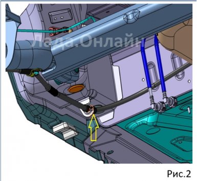 Инструкция АВТОВАЗа по устранению скрипа троса ручника Lada Granta