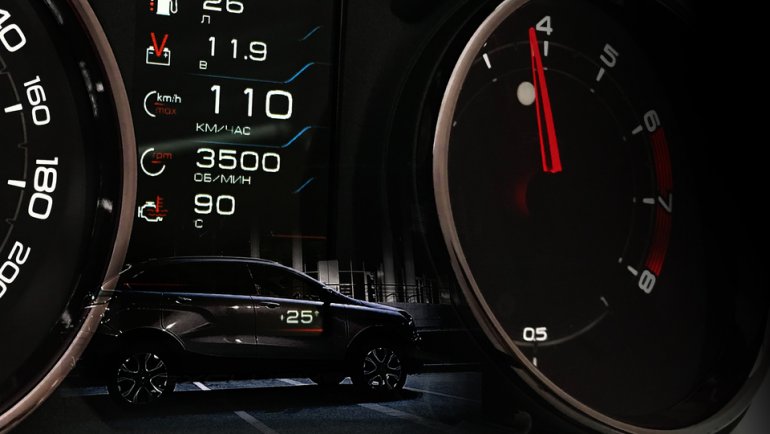 Приборная панель Lada X-Ray Exclusive от Ferrum