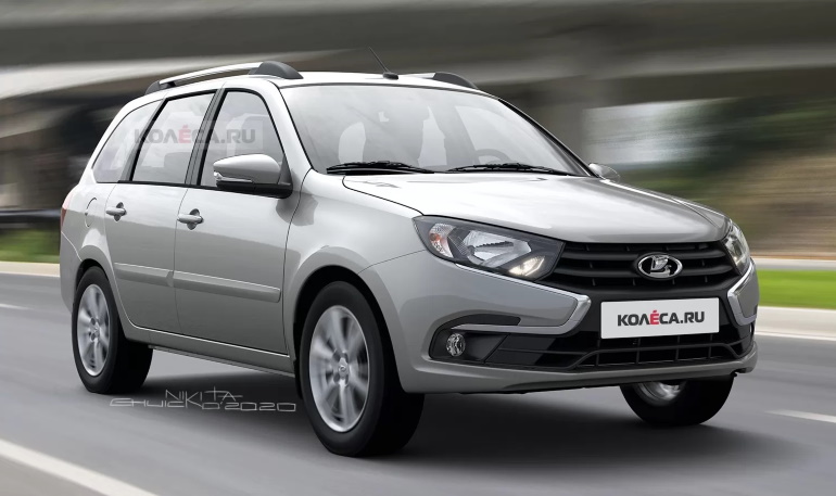 Удлинённый универсал Lada Granta: каким он может быть