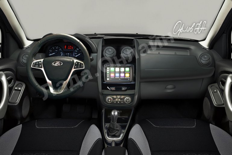 салон нового Ларгуса 2020