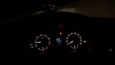 подсветка комбинации приборов обновленной Lada 4x4