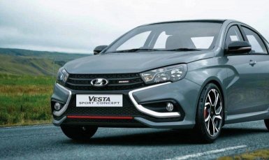 Накладка на нижнюю решетку в стиле Sport