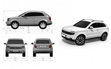 Фото нового поколения Lada 4x4 - видение независимых дизайнеров