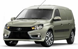 Рендеры экстерьера Lada Largus FL