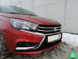 Хром накладка на решетку радиатора