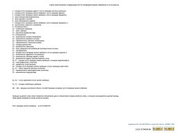 Электросхемы Нивы Шевроле всех комплектаций