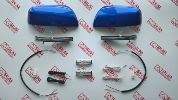 Комплект для установки поворотников в зеркала нового образца для Lada Priora