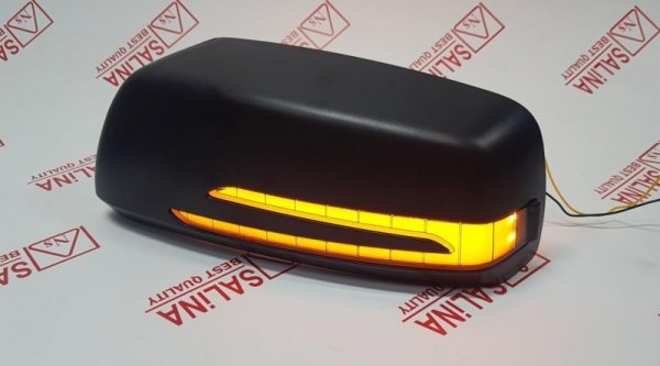 Накладки зеркал с бегущим поворотниками в стиле Mercedes для Lada Niva, 4x4