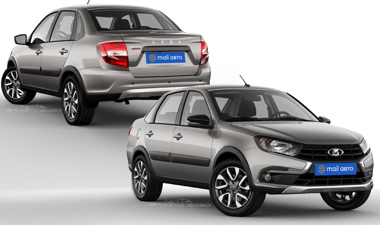 Седан Lada Granta Cross, каким он может быть