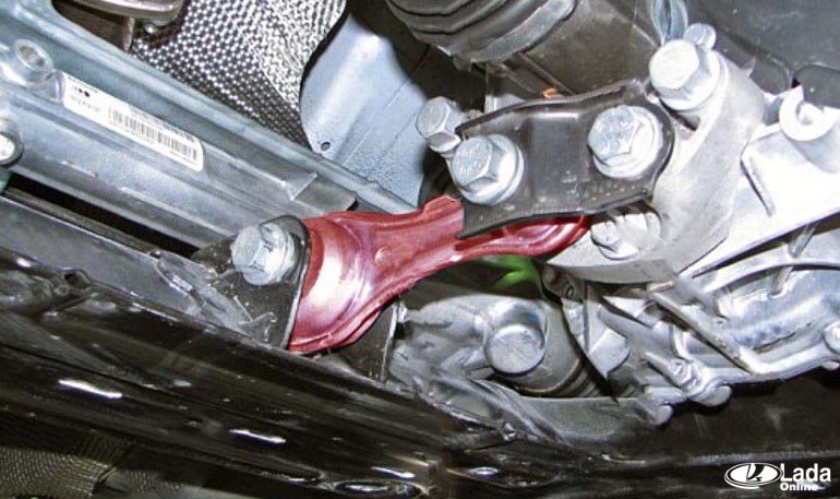 нижняя опора двигателя для Lada Vesta