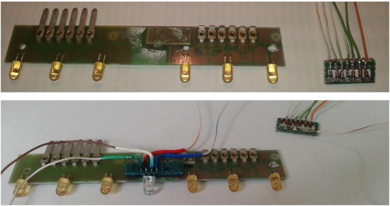 Процесс изготовления блока контрольных ламп Нива Шевроле