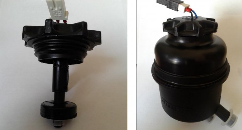 Датчик уровня жидкости в бачке гидроусилителя Нива Шевроле