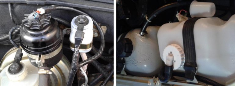 Датчик уровня жидкости в бачке сцепления Нива Шевроле