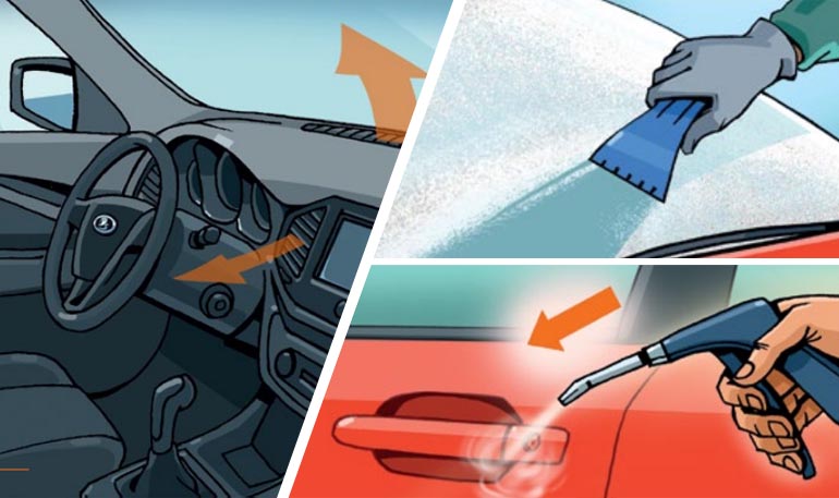 АВТОВАЗ рассказал про особенности зимнего вождения LADA