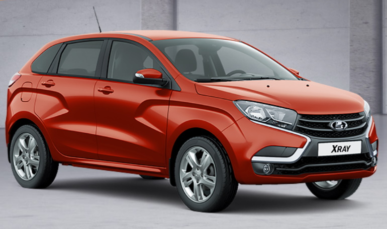 Lada XRAY и Largus получили новый цвет кузова