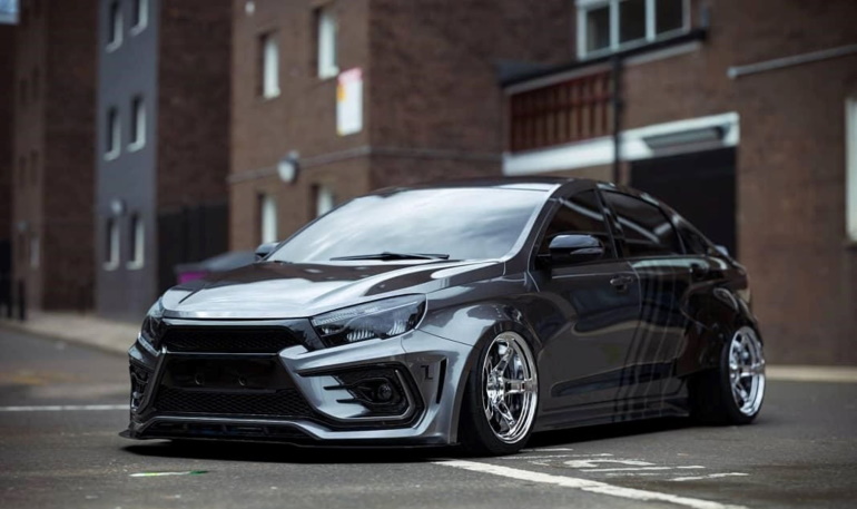 На Lada Vesta хотят установить 400-сильный двигатель