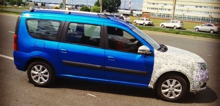 Первые живые фото и видео Lada Largus FL, новые подробности