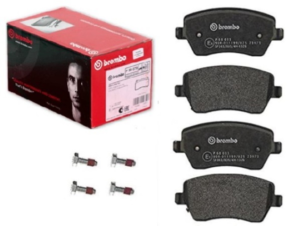 Колодки тормозные передние BREMBO для Lada Vesta, Largus, XRAY Cross