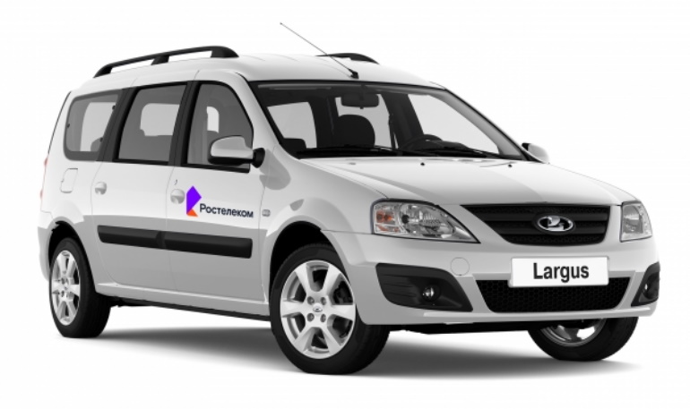 АВТОВАЗ поставил 100 автомобилей Lada Largus для «Ростелеком»