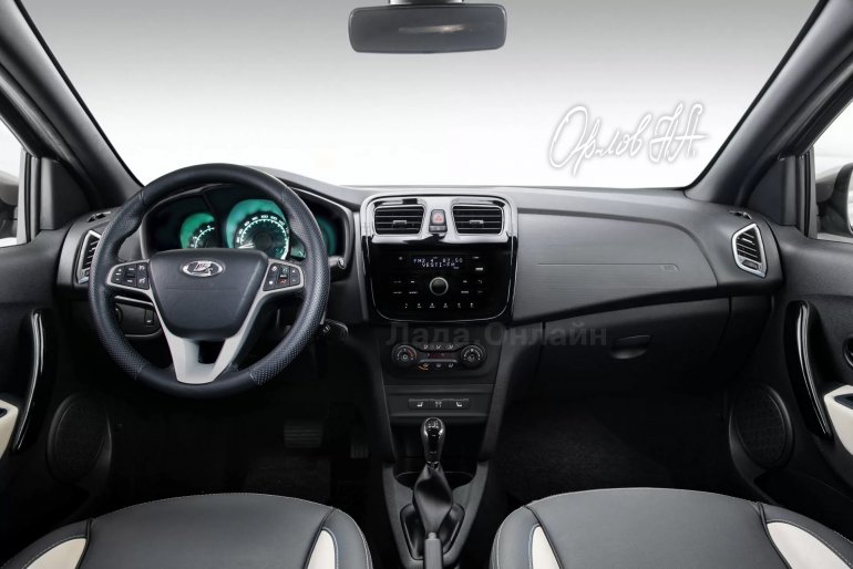 интерьер нового поколения Гранта 2021