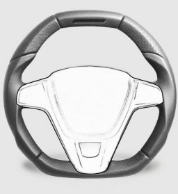 Ferrum запатентовал анатомический руль Lada Vesta, XRAY