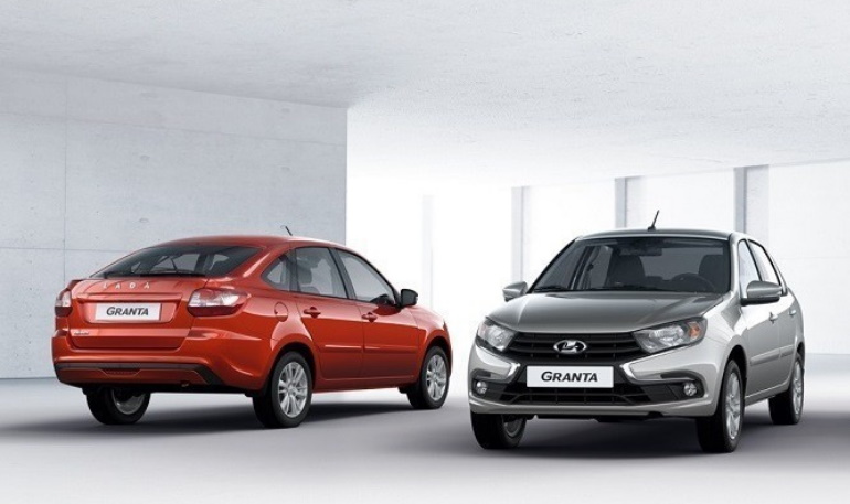Какие автомобили Lada Granta самые популярные среди россиян