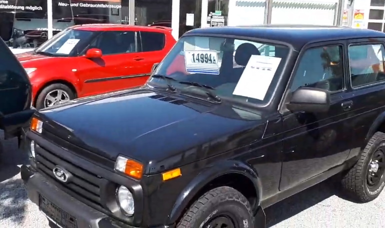 Какая цена Lada 4x4 в Германии после прекращения экспорта