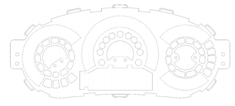 Установка комплекта тюнинга (КИТ от АМС) в комбинацию приборов Lada Vesta