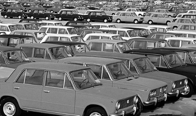 Автопарк России на середину 2020 года