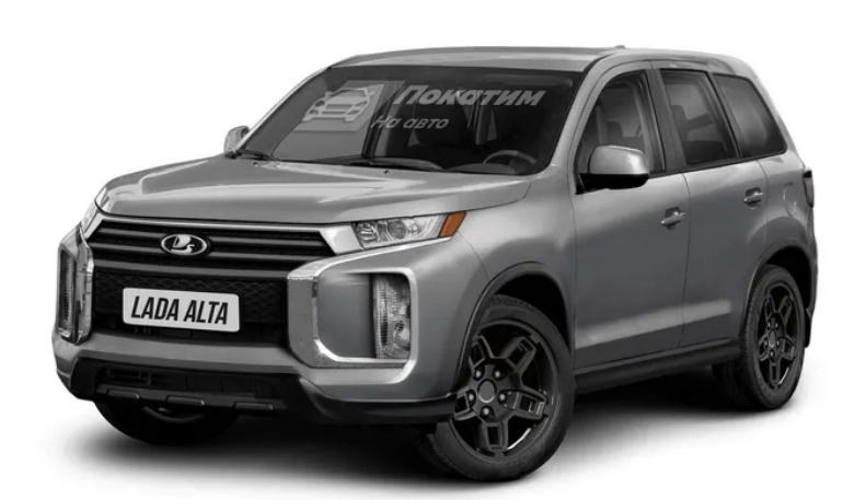 Независимые рендеры среднеразмерного кроссовера LADA ALTA
