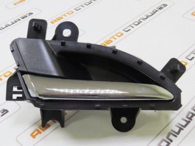 ручки блестящий хром