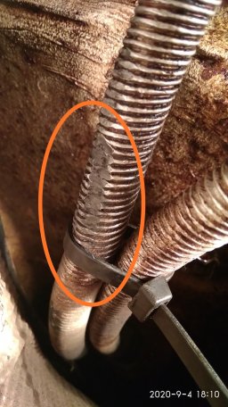 Оплетка троса КПП