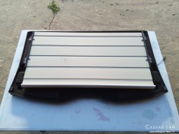 раскладной походный стол из панелей багажника автомобиля