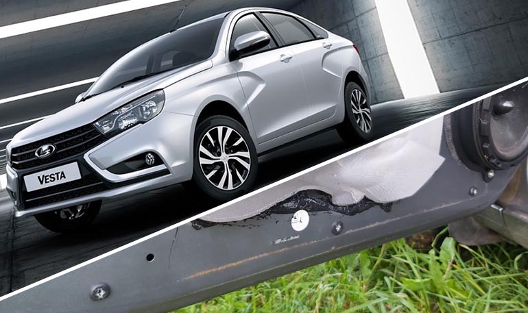 Где может натирать ЛКП на Lada Vesta - отзывы владельцев