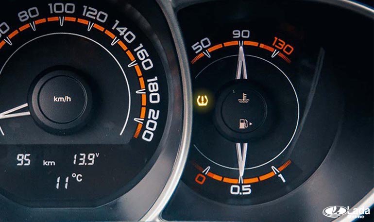 контроль давления в шинах