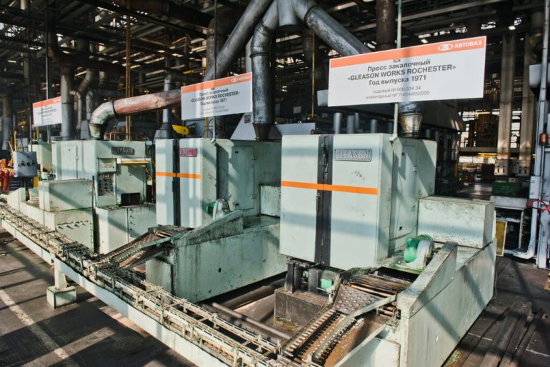 АВТОВАЗ рассказал про агрегаты-ветераны на заводе