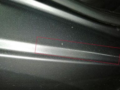 Уплотнитель двери натирает ЛКП заднего крыла Веста