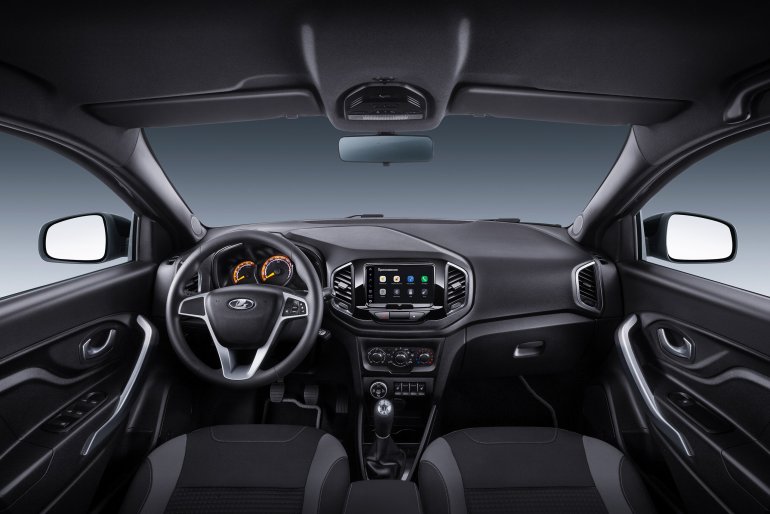 салон Lada XRAY Cross black