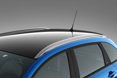 Черная глянцевая крыша (не пленка, окрашена).