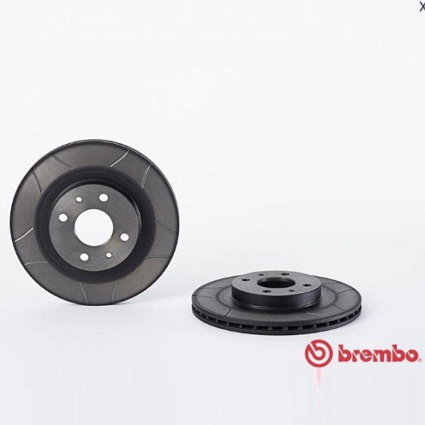 Диск переднего тормоза BREMBO R14