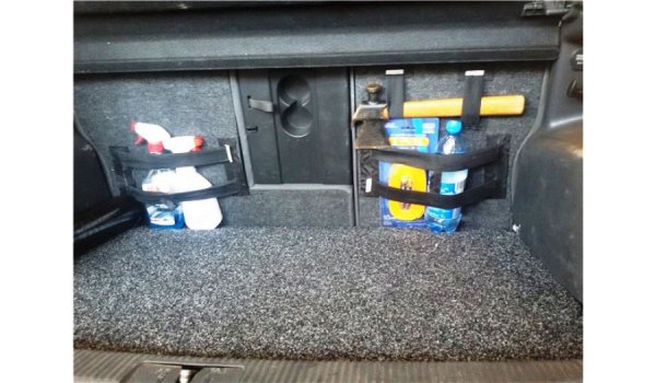 Карман-держатель на липучке в багажник универсальный