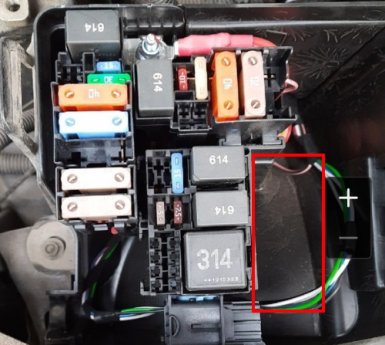 нет реле подогрева лобового стекла