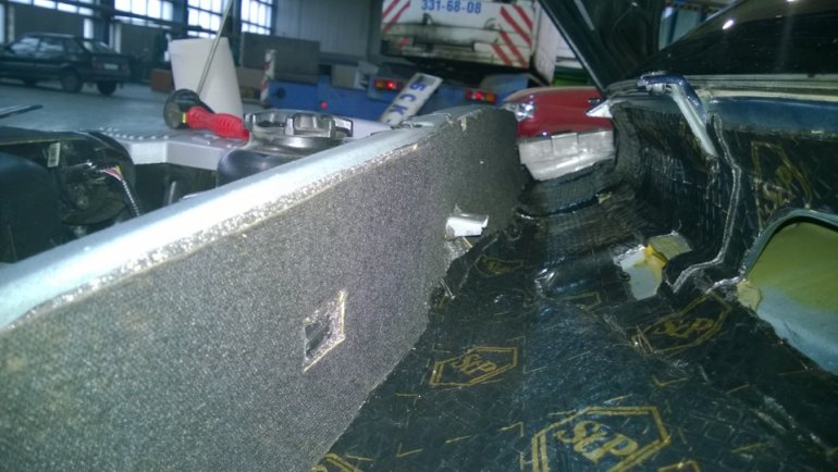 Третий слой стал звукоизолятор NoiseBlock.