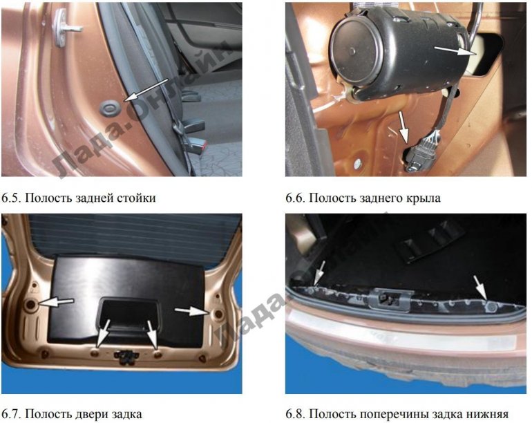 Антикоррозионная обработка Lada XRAY своими руками (инструкции АВТОВАЗа)
