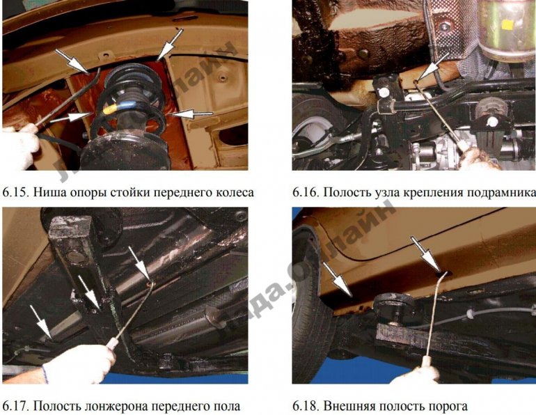 Антикоррозионная обработка Lada XRAY своими руками (инструкции АВТОВАЗа)