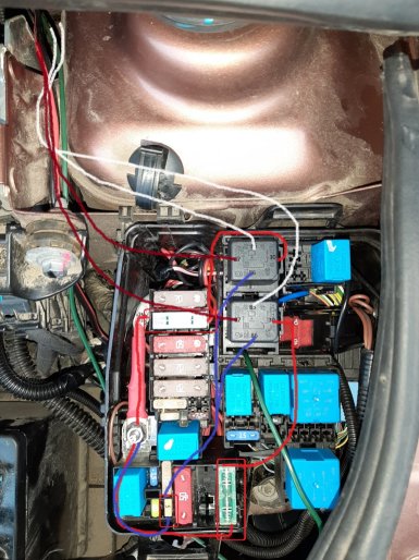 схема подключения лобового стекла с обогревом на Lada XRAY