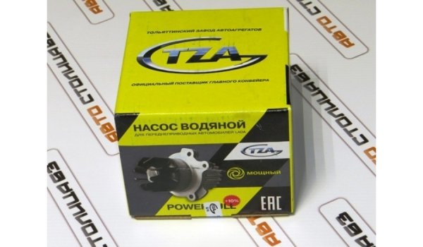 Насос охлаждающей жидкости TZA POWERFULL для двигателей ВАЗ 8 клапанов