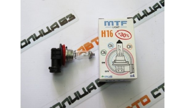 Автолампа H16 12V 19W