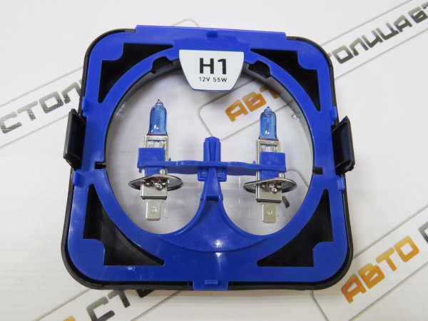 Автолампы галогеновые H1 12V 55W MTF PALLADIUM 5500K