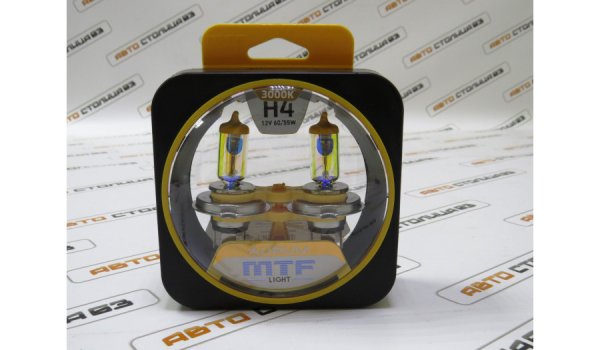 Автолампы галогеновые H4 12V 55W MTF AURUM